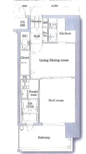 エンクレストNEO博多駅南【10階】の間取り