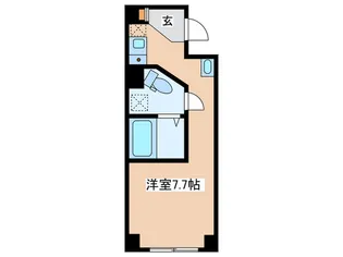 Repos.横浜【4階】の間取り