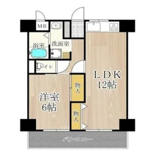 ロベリア弐番館【10階】の間取り