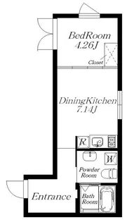 ALERO千石【2階】の間取り