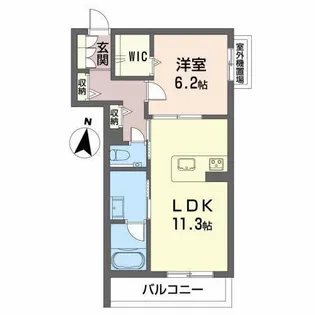 ノブレス東栄【3階】の間取り