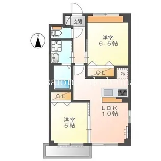 プレカーレ ミキ【1階】の間取り