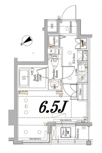 アクサス中野新江古田【1階】の間取り