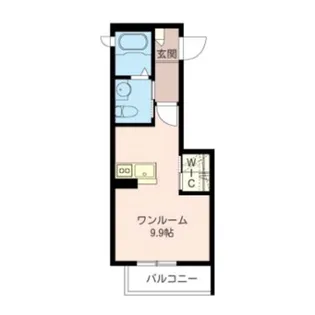 アンファン ボヌール【2階】の間取り