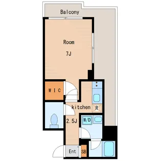 パールメゾン【5階】の間取り
