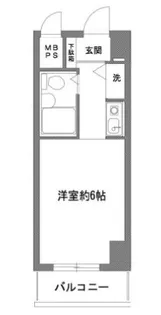 モナークマンション西川口【9階】の間取り
