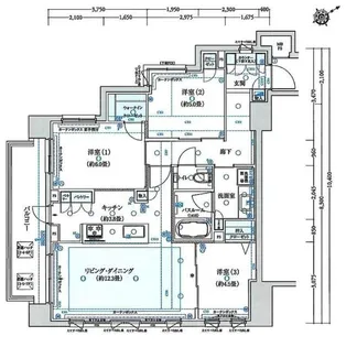 クリオ杉並高井戸【3階】の間取り