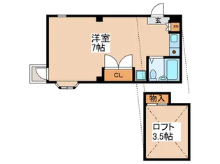 フォ-ラム荻窪の間取り