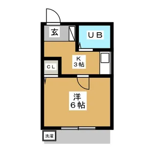 プランターパークサイド【1階】の間取り