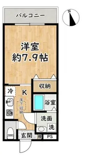 Gran West 泰心【1階】の間取り