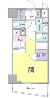 プレディアスタイル横濱沢渡【2階】の間取り