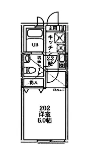 カーサ・リラッソ【2階】の間取り