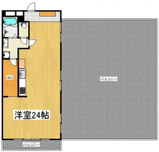 シャルマンコーポ東村山【6階】の間取り