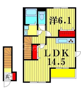 サンコート百合台【2階】の間取り