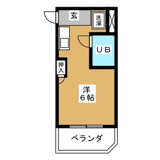 グリーンキューブビル【2階】の間取り