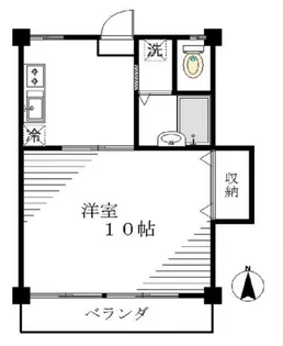 上荻ハウス【3階】の間取り