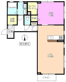 Enchante松本【2階】の間取り