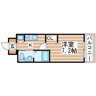 LaSante上杉【2階】の間取り