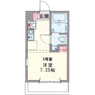 コスタ横須賀中央【1階】の間取り