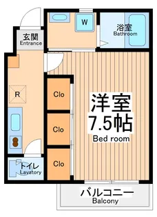 ファルコーネ【1階】の間取り