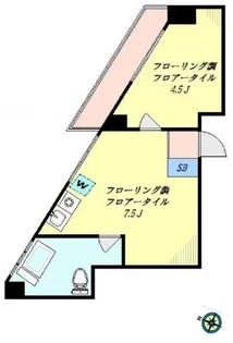 エクセレント下北沢【4階】の間取り