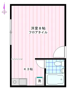 コスモハイツ【2階】の間取り