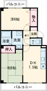 バーベナ光台 D棟【1階】の間取り