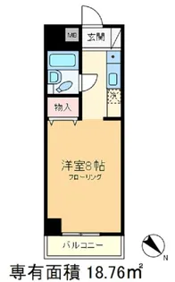 ブルービラ吉原【5階】の間取り