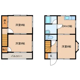 アビタシオンの間取り
