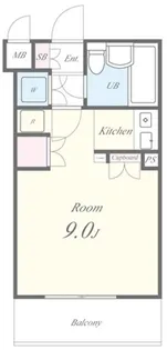 リラッサ柴又【2階】の間取り
