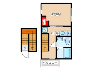 ポンテヴェキオ立川【3階】の間取り