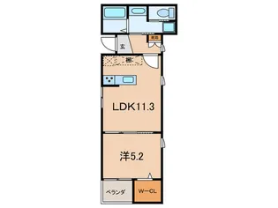 Awake【1階】の間取り