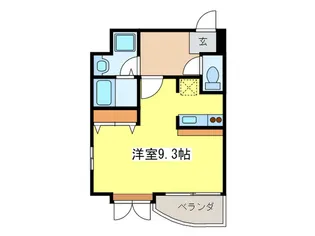 家納喜本川館【10階】の間取り