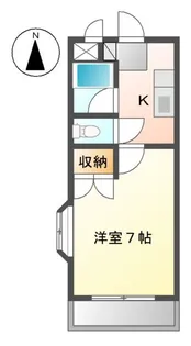 エクセレンス浄水【1階】の間取り