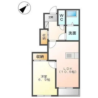 Angelo Due【1階】の間取り