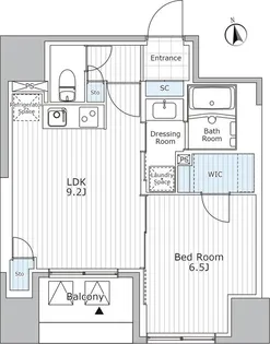 ウィステリア エス 上野【4階】の間取り