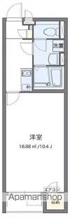 クレイノドミクレール【1階】の間取り