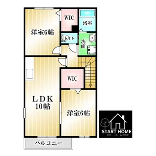 サスティナブル【2階】の間取り