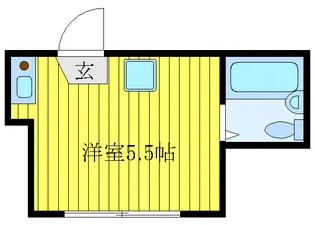 アーバンスクエア十条【1階】の間取り