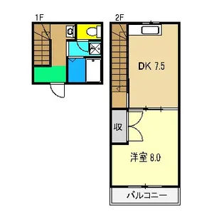 リド ヴェールの間取り