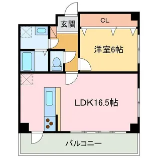 ラシュマンドエトワール【3階】の間取り