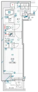 ガリシア錦糸町ステーションフロント【11階】の間取り