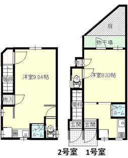 Sコート矢賀【2階】の間取り
