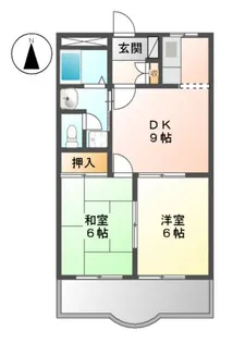 Residence Enfinity M2【1階】の間取り