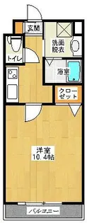 弥藤弐番館【3階】の間取り