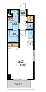 ミテッツァ矢向【3階】の間取り