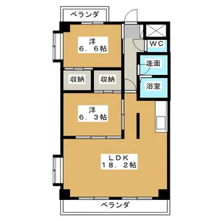サクセスSt.【4階】の間取り