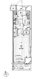 スプレスター東陽町アリビエ【2階】の間取り