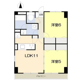 ハピナ【2階】の間取り