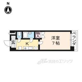 早川マンション【2階】の間取り